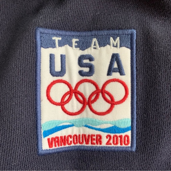 Rare Team USA Official Olympic Collection Zip Up Jacket Sweater - Picture 12 of 16
